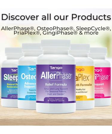 Tango ArthriPhase Natural Herbal Joint Relief Supplement for Soothing Discomfort and Improving Joint Health (60 Capsules) - Buy Online on GoSupps.com