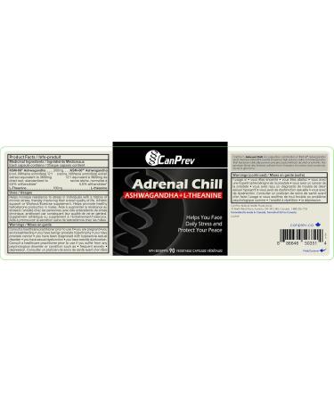 CanPrev - Adrenal Chill 90 v-caps - Buy Online on GoSupps.com