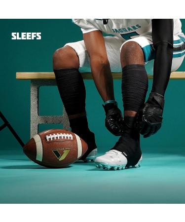 SLEEFS Solid Black Spats/Cleat Covers - Large-X-Large - Buy Online on GoSupps.com