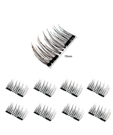 3D Reusable Magnetic Eyelashes - Lightweight, Natural Look, Easy to Wear - No Glue Needed! Includes Tweezers - 1 Count - Buy Online on GoSupps.com