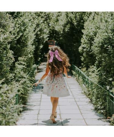 Jagowa 2 Pcs Large Pink Bow Hair Clips - Cute Party Hairstyle Hair Accessories - Buy Online on GoSupps.com