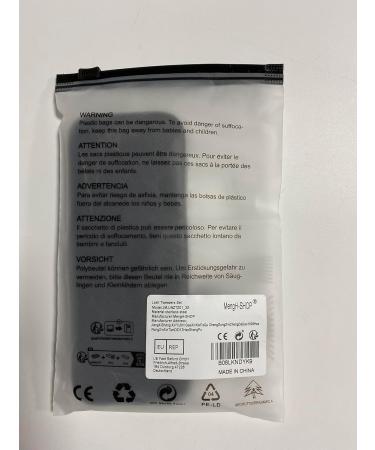 Professional Stainless Steel Tweezers Set for Eyelash Extensions Plucking & Nail Design 3 Pieces - Buy Online on GoSupps.com