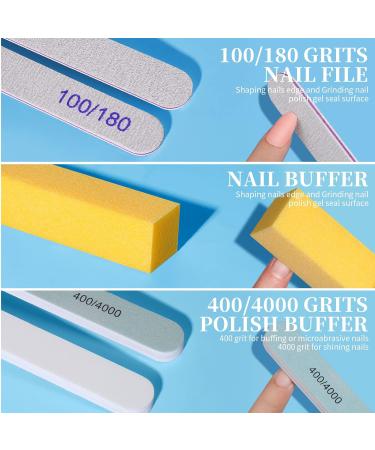 Teenitor Cuticle Remover Kit - Complete Nail Care Set with Cuticle Oil File Buffer & Pusher | Milk & Honey | International Shipping - Buy Online on GoSupps.com