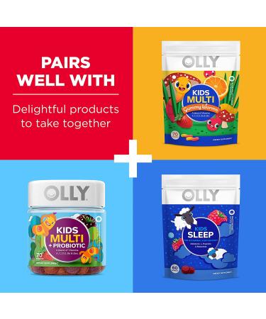 Olly Kids Gummy Immune Support with Wellmune & Elderberry - 50 Gummies - Buy Online on GoSupps.com