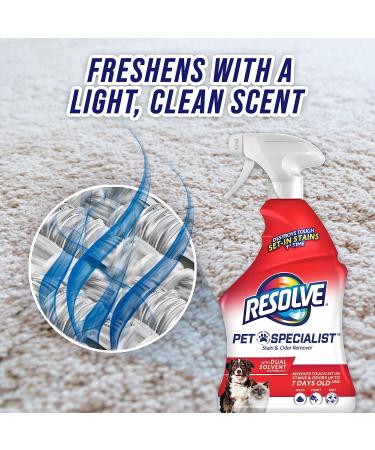 Resolve Pet Specialist Carpet Cleaner and Odor Eliminator Bundle - 92 fl oz - Buy Online on GoSupps.com