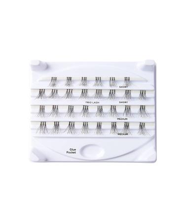 i-ENVY by KISS Trio Lash Classic Medium 30 Lashes (Pack of 6) - Natural Style, 3X Faster & Easier Application - Buy Online on GoSupps.com