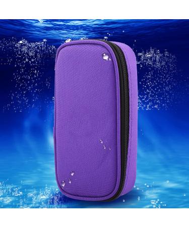 Diabetic Bag Insulin Case Organizer Portable Diabetic Organizer Cooler Bag Cooler Case Waterproof Cold Insulation Package For Traveling(Purple) - Buy Online on GoSupps.com