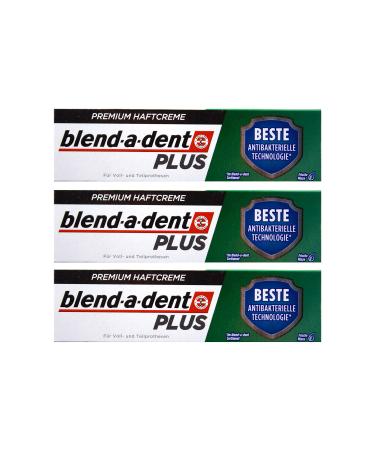 Blend-a-dent 3x Blend a dent Plus Premium Adhesive Cream Duo Protection Mint 40 g - Buy Online on GoSupps.com