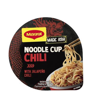 Buy Maggi Magi Magic Asia Chili Noodle Cups - Instant Delicious Ready Meal 8 Pack (8x63g) - International Shipping Available - Buy Online on GoSupps.com