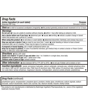 HealthA2Z Woman s Gentle Laxative | Bisacodyl 5mg Stimulant Laxative | Gentle Reliable Constipation Relief | Overnight Support | 24 Packs of 25 Tablets (600 Tablets Total) | Value Pack - Buy Online on GoSupps.com