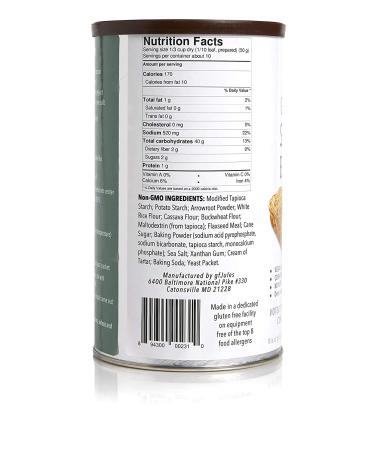 gfJules Gluten Free Bread Baking Mix - Top 8 Allergen Free, 1.12 Pound (Pack of 1) - Buy Online on GoSupps.com
