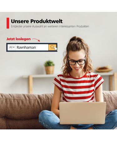 Ravn Haman 10x Colorful Screw Carabiner - Heavy-Duty Hooks Up to 30kg for Indoor/Outdoor Use - Ideal for Hammocks Punching Bags and Decor - Buy Online on GoSupps.com