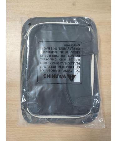 Large Full Size Black Toiletry Bag for Women - Travel Makeup Organizer - Buy Online on GoSupps.com