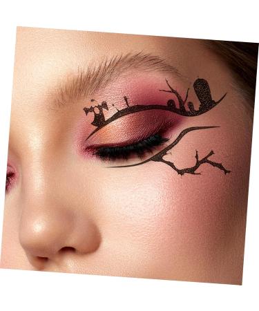 Healeved 4 Pairs Halloween Temporary Eyeliner Stickers Stickers Eyeshadow Temporary Eyeliner Decals - Buy Online on GoSupps.com
