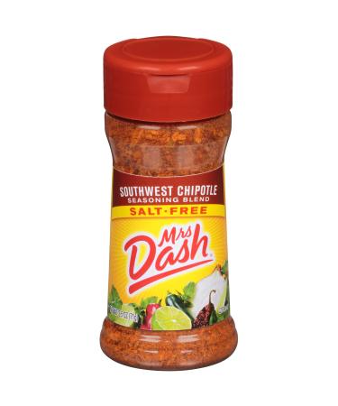 Dash Salt-Free Seasoning Blend, Southwest Chipotle, 2.5 Ounce (Pack of 12)