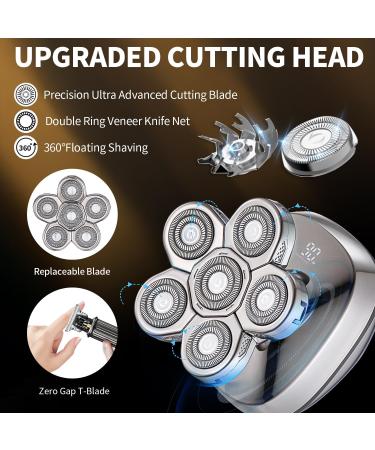 Head Shavers & Professional Barber Clippers for Bald Men | Cordless Beard Trimmer Grooming Kit - Buy Online on GoSupps.com