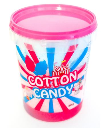 Cotton Candy Cherry & Blue Raspberry Tubs 60g (6 Pack)