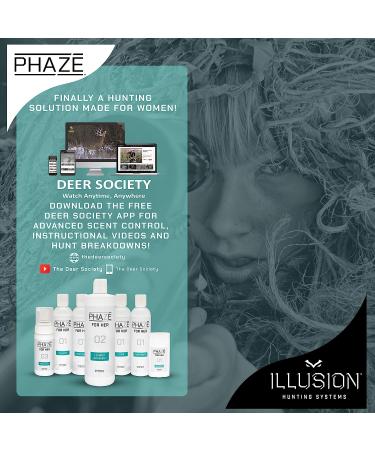 Illusion Systems PhaZe for Her 1 Conditioner - Women's #1 Deer Hunting Scent Elimination - Buy Online on GoSupps.com