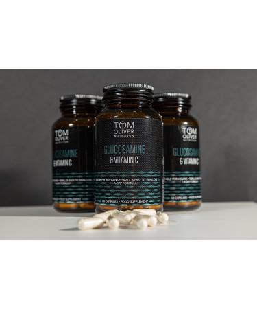 Tom Oliver Nutrition Glucosamine & Vitamin C 60 Capsules - Daily 1-a-Day Formula - Buy Online on GoSupps.com