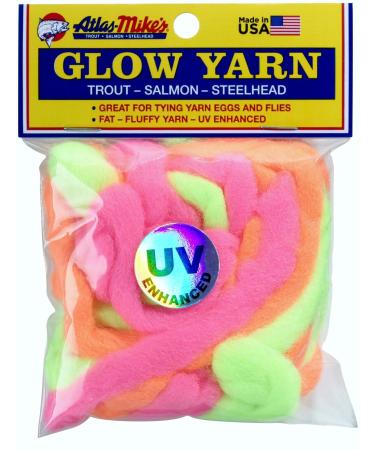 Atlas UV Fishing Glow Yarn Assorted