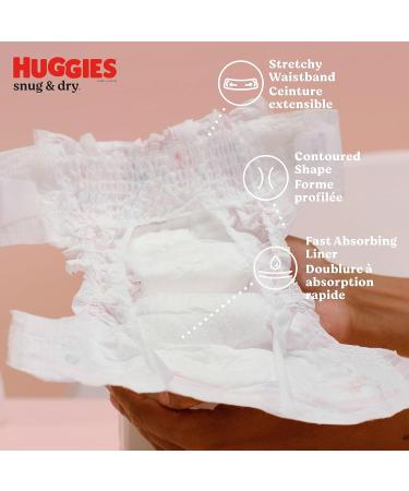 Huggies Snug & Dry Baby Diapers Size 4 Giga Pack 76 Ct - Buy Online on GoSupps.com