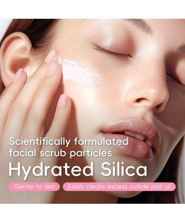 Facial Exfoliating Scrub Gently Cleans Pores Hydrates & Moisturizes Dry Skin JAPAN SAKURA Facial Scrub Glow & Soften (80g/2.82oz.) - Buy Online on GoSupps.com