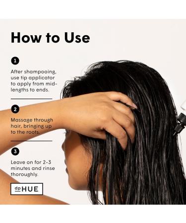 dpHUE Glossy Glaze Dark Brown - 4 fl oz | In-Shower Conditioning Glaze for Luminous Shine | Paraben & Sulfate Free | Leaping Bunny Certified - Buy Online on GoSupps.com