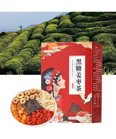 Traditional Longan Wolfberry Healthy Tea Brown Sugar Ginger Red Dates Tea for Dysmenorrhea Body Cold - Buy Online on GoSupps.com