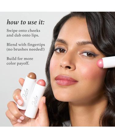 Julep Muted Mauve Cream to Powder Blush Stick - Blendable 2-in-1 Blush and Lip Makeup Stick - Buy Online on GoSupps.com