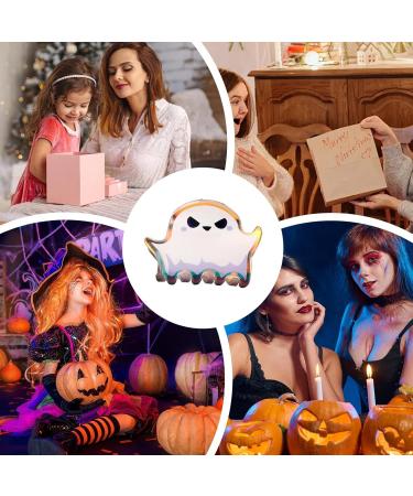 Halloween Hair Clips - Ghost Hair Clip | Halloween Hair Accessories | Versatile Small Hair Clips Halloween Heads Clip For Women Girls | Halloween Hair Clips Cosplay Party Theme For Women Girls Ghost Hairpin-4 - Buy Online on GoSupps.com