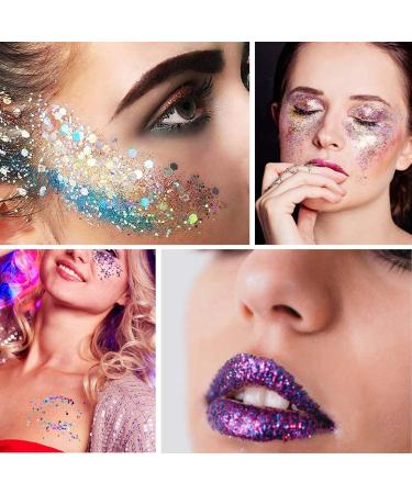  Didiseaon Didiseaon 24 Boxes of Glitter for Nail Glitter Makeup Liquid Shiny Eyeshadow Liquid Acrylic Nails Manicure Sequins Accessories Festival Makeup - Buy Online on GoSupps.com