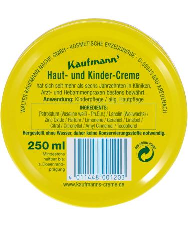 Kaufmanns 120 Skin & Children Cream - 250ml (Pack of 2) | Instant Relief for Dry & Sensitive Skin | International Shipping Available - Buy Online on GoSupps.com