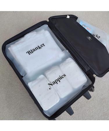 21x Baby Hospital Maternity Organiser Bags | Baby Shower & Labor Essentials | Mum to Be & Delivery Bag Labels - Buy Online on GoSupps.com