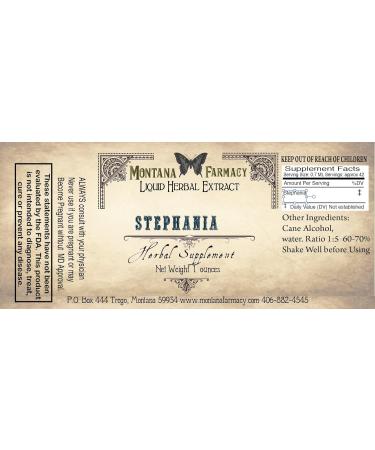 Buy Stephania Tetrandra Root Extract Tincture (Ha Fang Ji) Premium Quality International Shipping - Buy Online on GoSupps.com