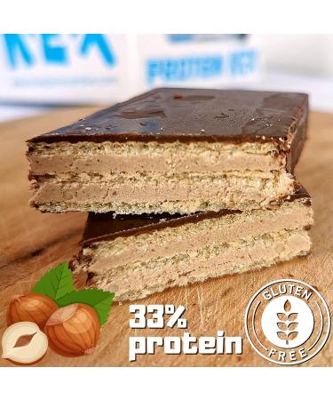 Maxsport Nutrition 30-33% Protein Kex Glutenfree Low Sugar Protein Bar Protein Kex (Chocolate&Nuts) - Buy Online on GoSupps.com