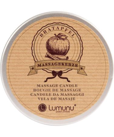 Deluxe Baked Apple Erotic Massage Candle - Nourishing Natural Wax | Venize 100g - Buy Online on GoSupps.com