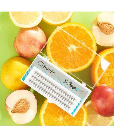 Shop B-Curl Clavier Artificial Eyelashes in Tufts | 10 Lashes per Tuft | Lengths 6-14mm | Multi-Dimensional Effect - Buy Online on GoSupps.com