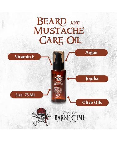Huile de soin pour barbe et moustache - Hydrate et revitalise la barbe - 75 ml - Buy Online on GoSupps.com