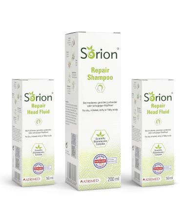 Sorion Shampoo 200 ml & Sorion Head Fluid 100 ml (2 X 50ml)
