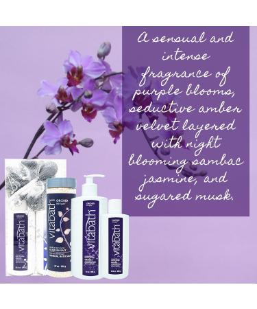 Vitabath Orchid Intrigue Moisturizing Bath & Shower Gel - 21 oz - Hydrating & Soothing Body Cleanser - Buy Online on GoSupps.com