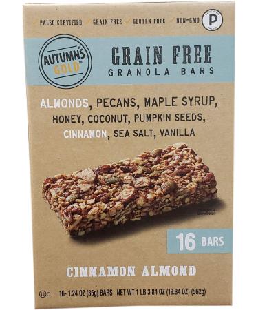 Autumns's Gold Grain Free Cinnamon Almond (16Count/1.24 oz), 19.84 oz