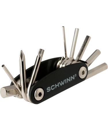 Schwinn 9 in 1 Bike Multi-Tool Kit for Bicycle Repairs - Essential Bike Tool - Buy Online on GoSupps.com