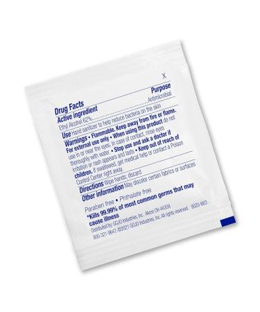 PURELL Alcohol Formula Hand Sanitizing Wipes, 100 Count Individually Wrapped (Pack of 10) - Fragrance Free - Buy Online on GoSupps.com