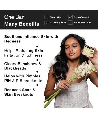 Jasmine Handmade Soap | 100% Pure Natural Cold Process Soap with Essential Oils & Exotic Herbs (5 Oz) - Best International Shipping - Buy Online on GoSupps.com