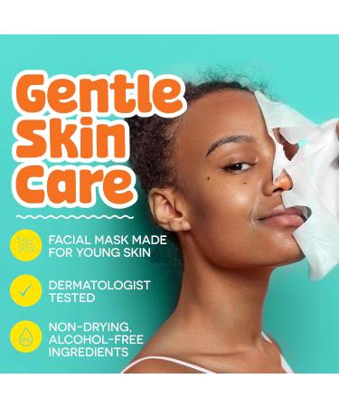 BeYoutiful Facial Mask Set - Hydrating Face Masks for All Skin Types | Perfect Skin Care for Teens & Adults | 3 Masks per Box - Buy Online on GoSupps.com