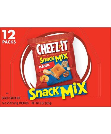 Cheez-It Snack Mix 9oz Box (12 Packs) - Classic Lunch and Office Snacks for Kids - Buy Online on GoSupps.com