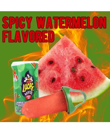 Buy Spicy Watermelon Candy - Mexican Lollipop Rings with Chili Dip | Hot & Sweet Fiesta Snacks (Pack of 5 - Buy Online on GoSupps.com