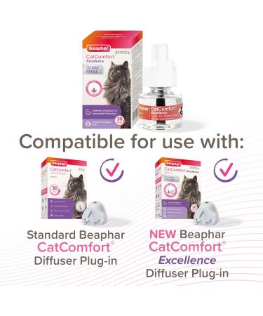 Beaphar CatComfort Excellence Refill | Promotes Multi-cat Harmony & Well-being | 30-Day Lasting Formula - Buy Online on GoSupps.com