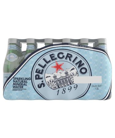 Buy San Pellegrino Sparkling Natural Mineral Water 24 x 500ml - International Shipping Available - Buy Online on GoSupps.com