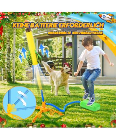 Dislocati 6 Pack Rocket Toys - Air Pressure Outdoor Fun | Perfect Kids Gifts | Shop Internationally - Buy Online on GoSupps.com